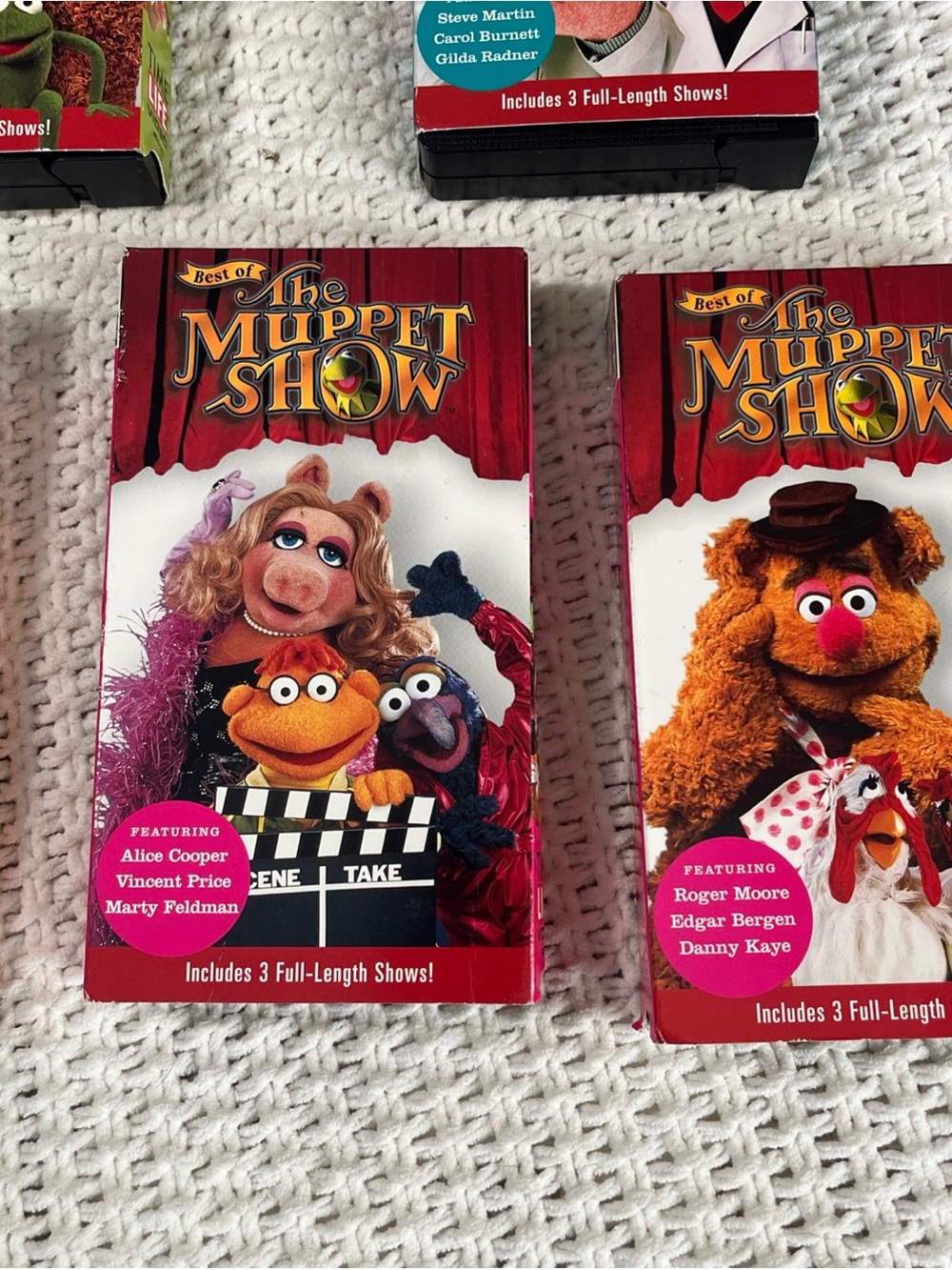 Best of Muppets Show VHS Lot of 6 Time Life 2000 Collection Set - Picture 4 of 10